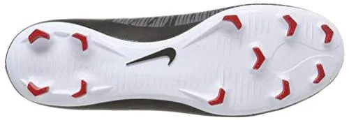 Mercurial Victory Vi Dynamic Fit FirmGround Soccer Cleat 7.5 DM Us Blk Wht Drk Grey Red