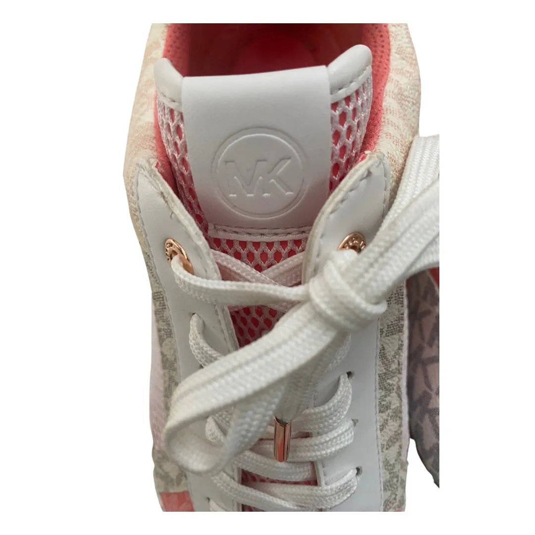 MICHAEL KORS Wilma Trainers Runners Sneakers Pink SIZE 41