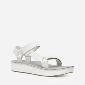 Midform Universal Leather Women's Sandal - White