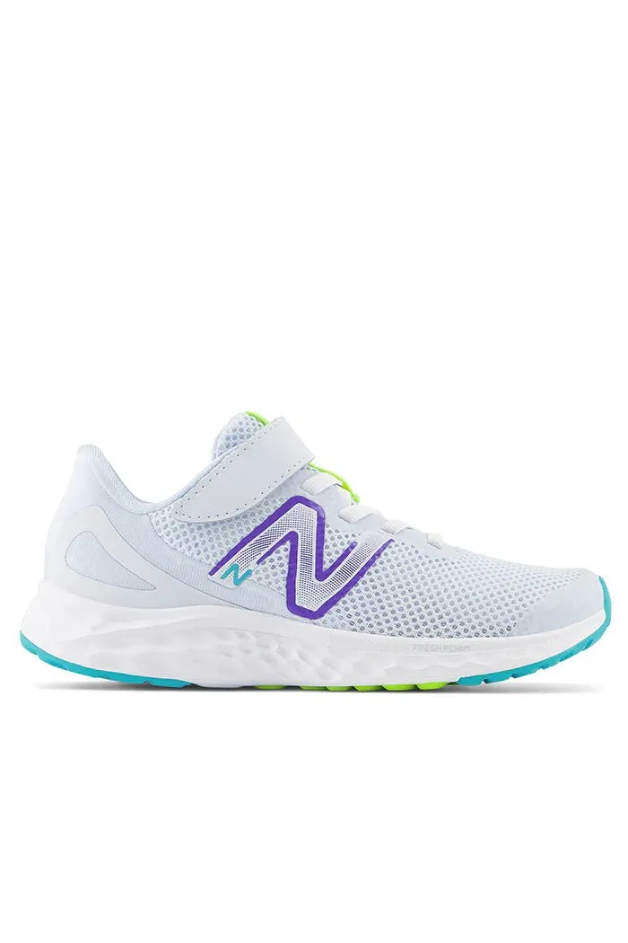 NEW BALANCE KIDS ARISHI V4 ICE BLUE/WHITE SHOES