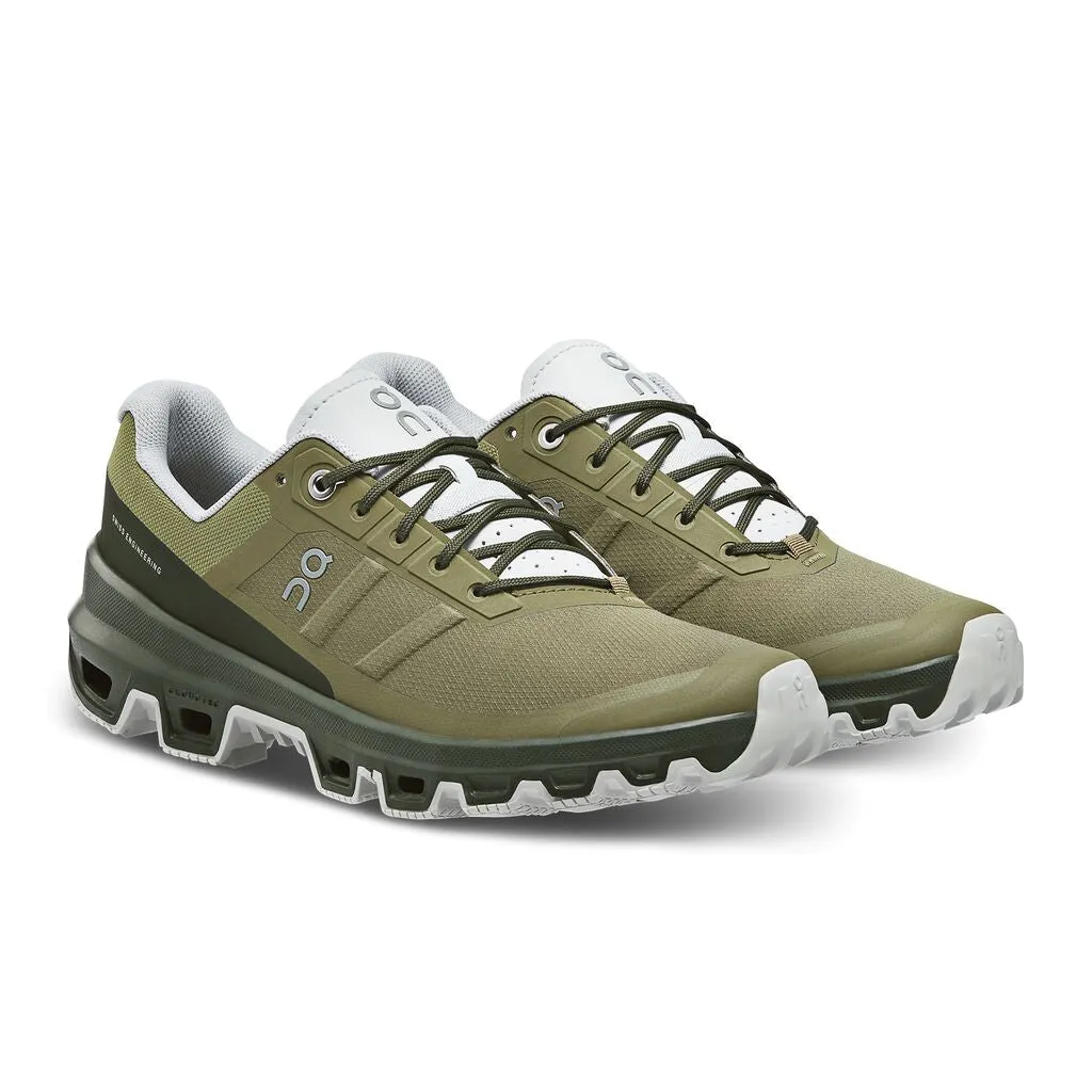 On Women's Cloudventure Trail Running Shoes Olive / Fir