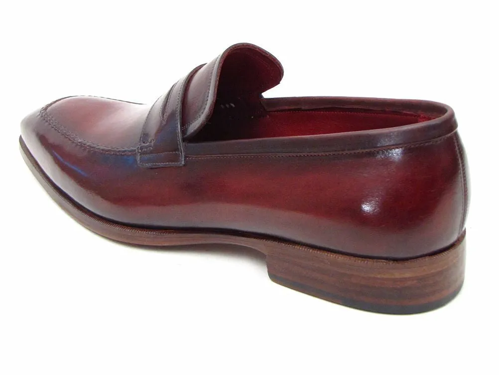 Paul Parkman Men's Penny Loafer Bordeaux Calfskin