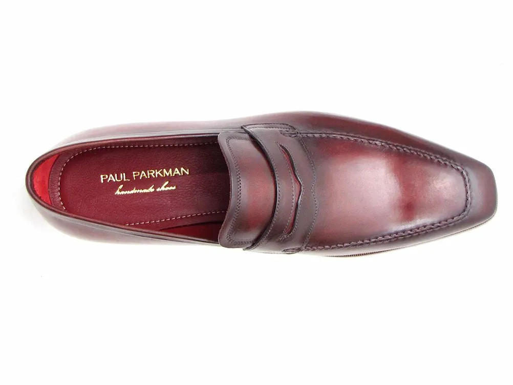 Paul Parkman Men's Penny Loafer Bordeaux Calfskin