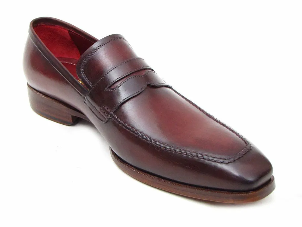 Paul Parkman Men's Penny Loafer Bordeaux Calfskin