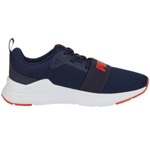 Puma Wired Run Jr Kids Shoes Navy Blue 374214 21 38