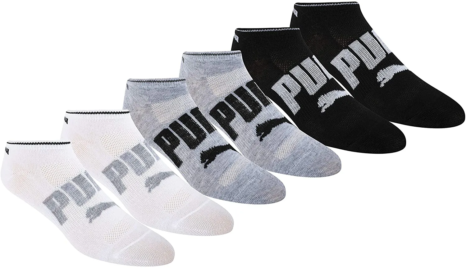 PUMA Women's 6 Pack Runner Socks