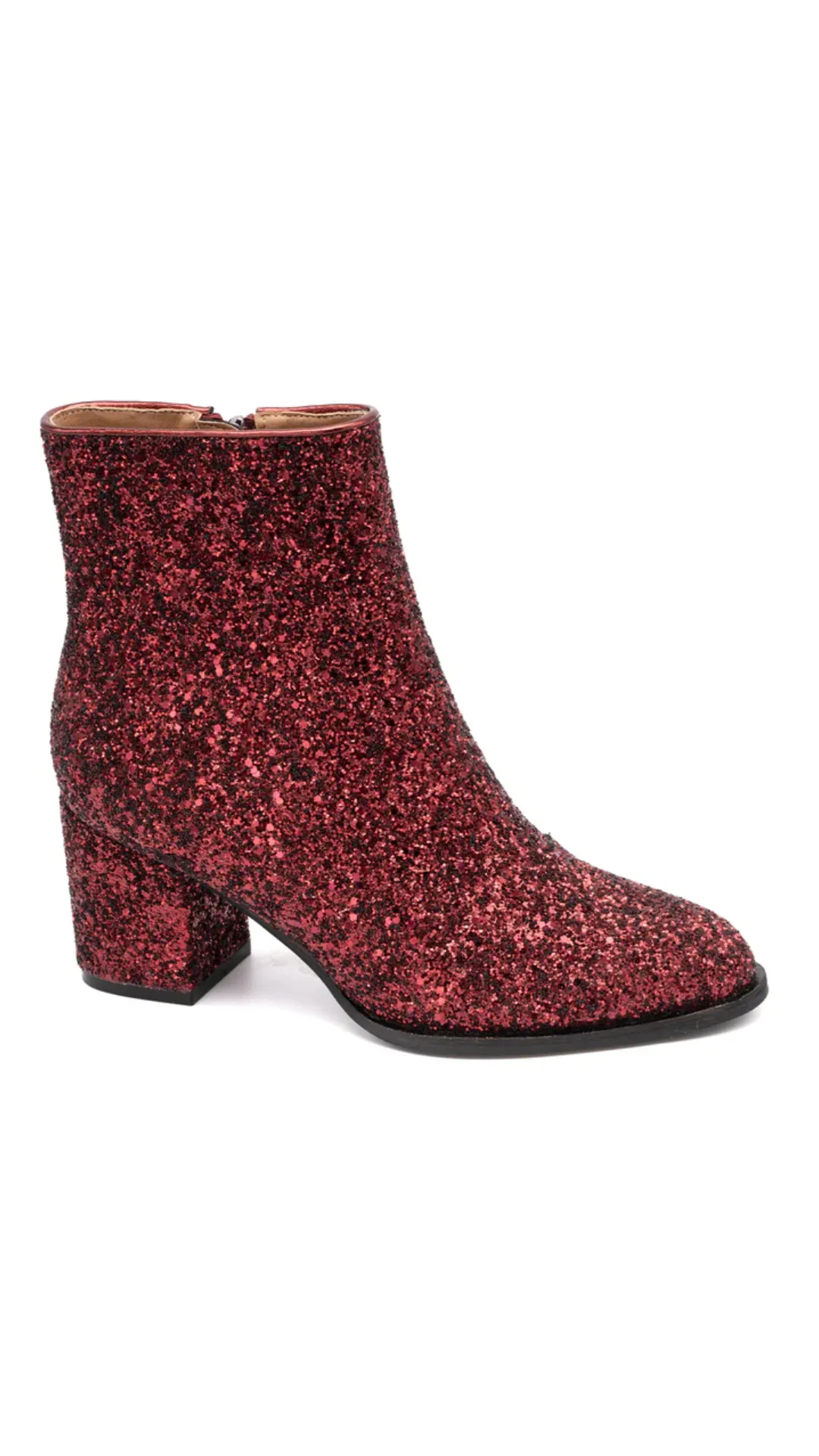 Razzle Dazzle Boot by Corky’s - Burgundy Glitter