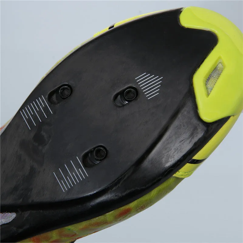 Santic Alpha 2.0 Yellow Men Cycling Shoes