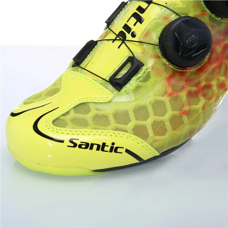 Santic Alpha 2.0 Yellow Men Cycling Shoes