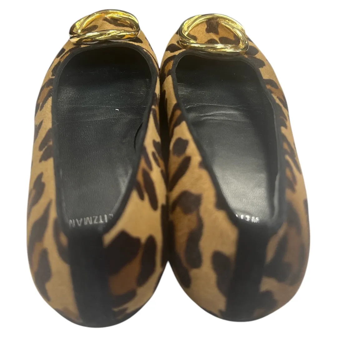 Shoes Designer By Stuart Weitzman In Animal Print, Size: 8