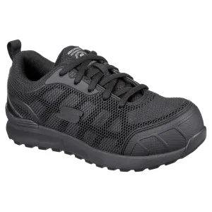 Skechers Work Women's Bulklin Ayak Safety Trainer with Composite Toe Cap