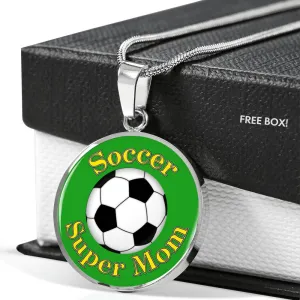 Soccer Super Mom Necklace