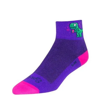 SockGuy Women's Winosaur 2" Classic Bike Sock