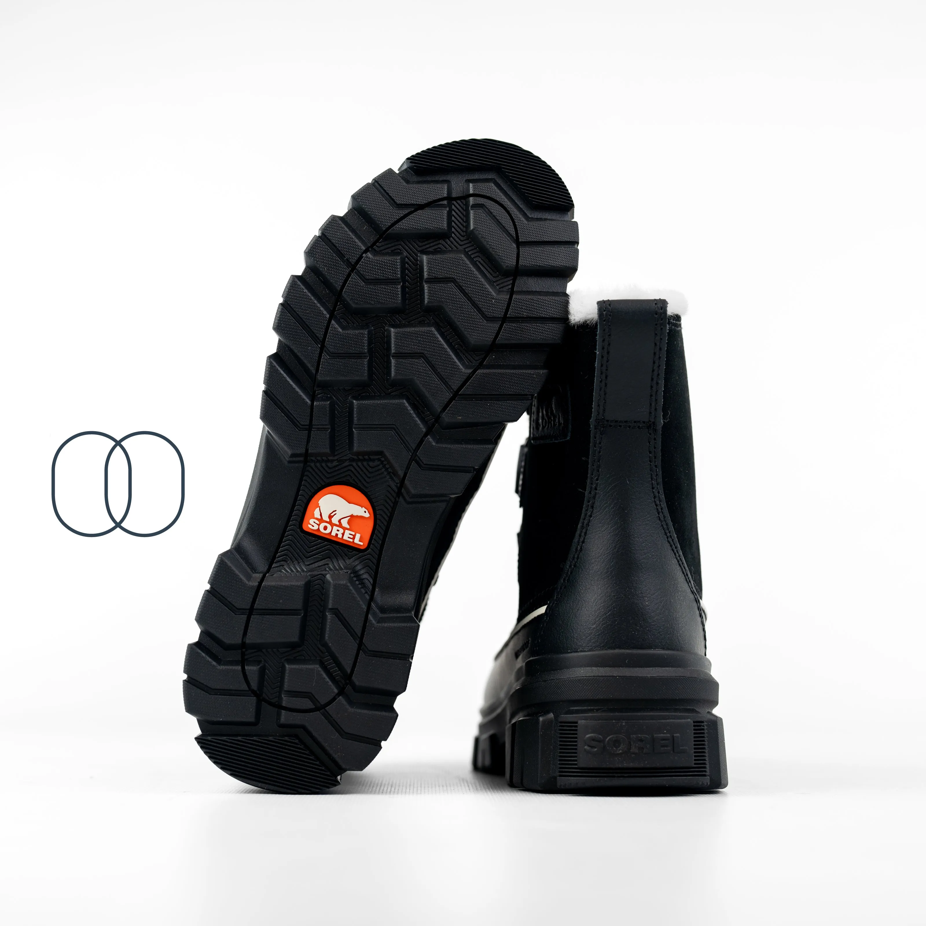 SOREL TORINO™ V Waterproof Snow Boot in Black