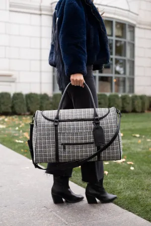 The Weekender - Plaid Tweed