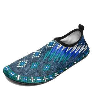 Traditional Powwow 16 Kid's Sockamoccs Slip On Shoes