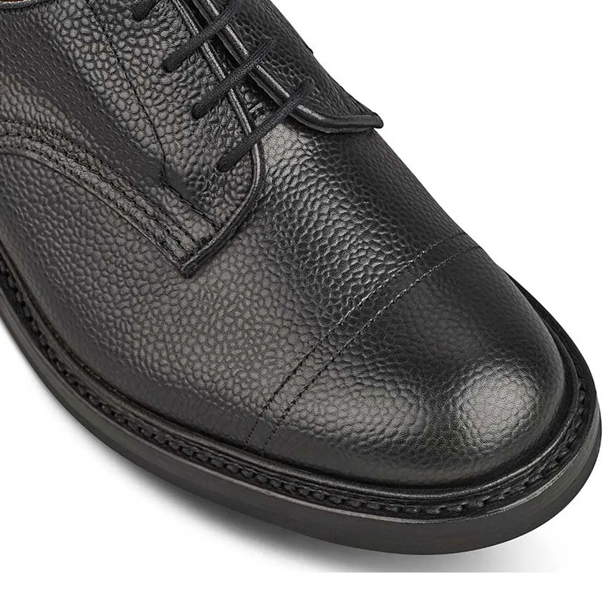 TRICKER'S Matlock Shoes - Mens - Black Scotch Grain