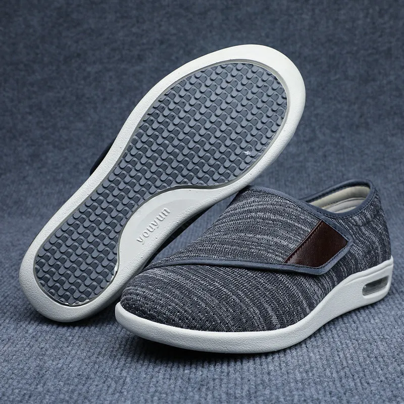 Vanccy Wide Adjusting Soft Comfortable Diabetic Shoes, Walking Shoes [Limited Stock]