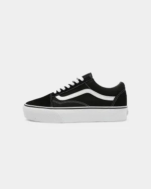 Vans Women's Old Skool Platform Black/White