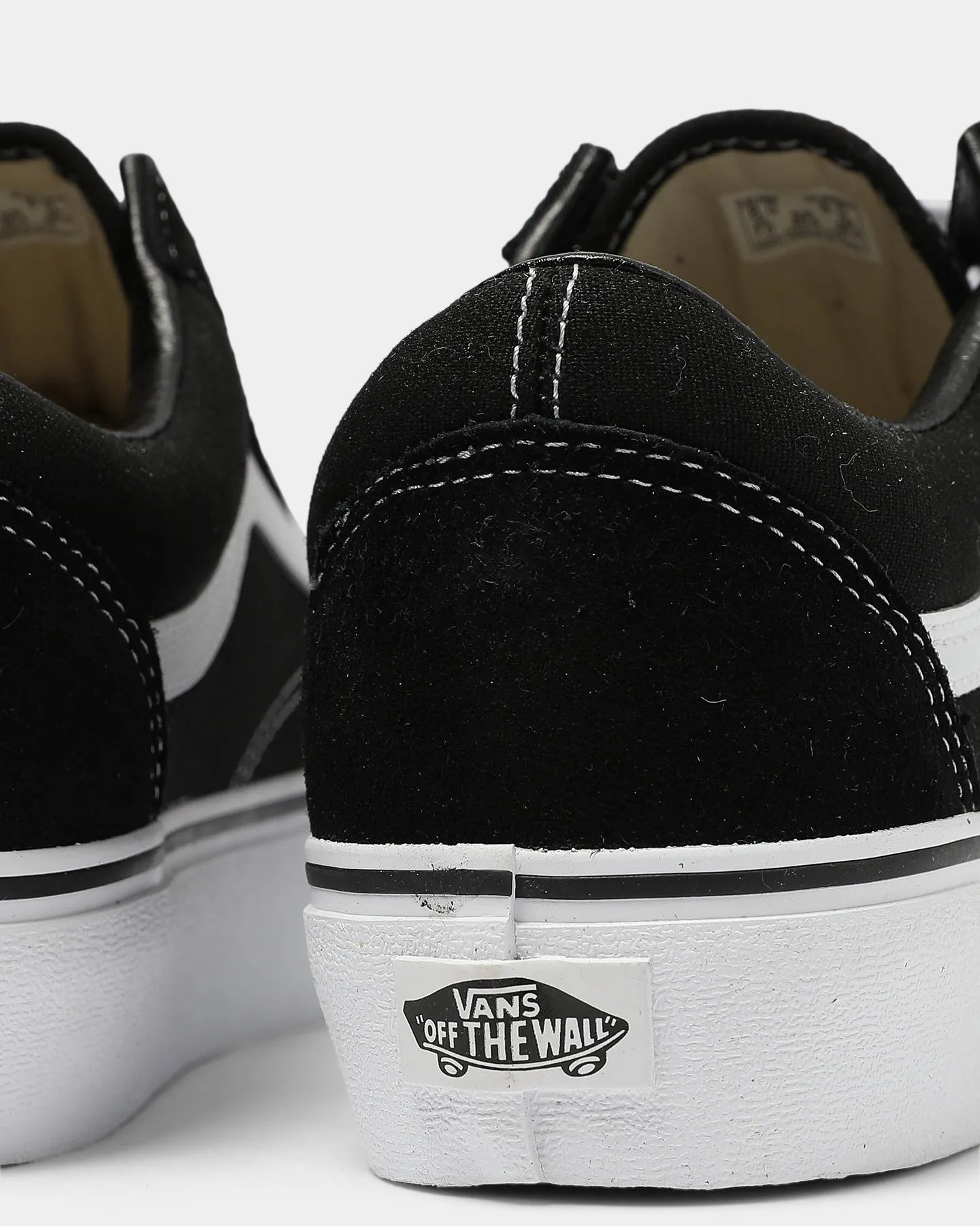 Vans Women's Old Skool Platform Black/White