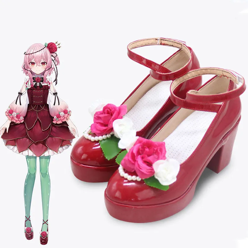 Virtual YouTuber Nijisanji OBSYDIA Rosemi Lovelock Cosplay Shoes