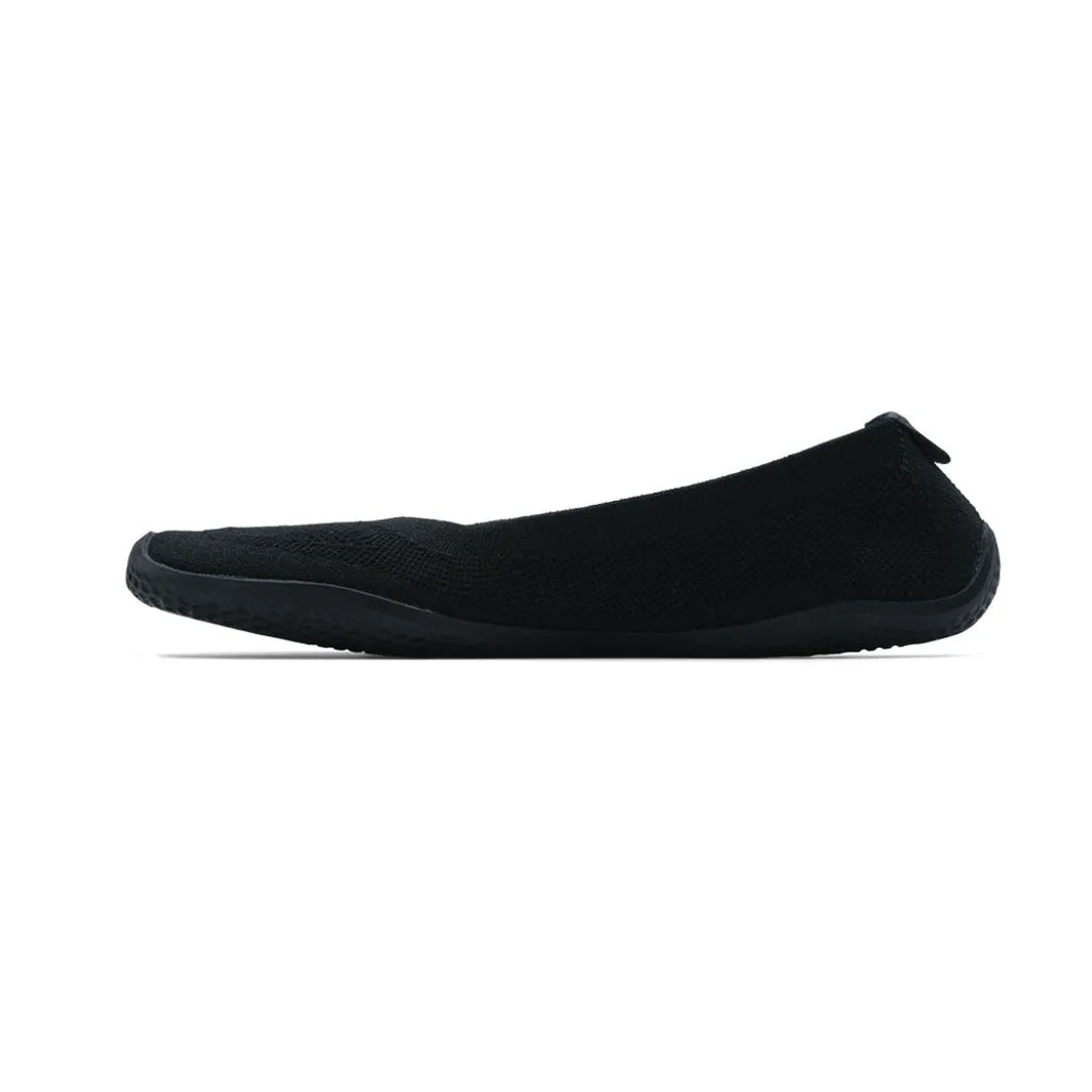 Vivobarefoot Primus Asana Yin Ballerina Knit (Womens) - Obsidian