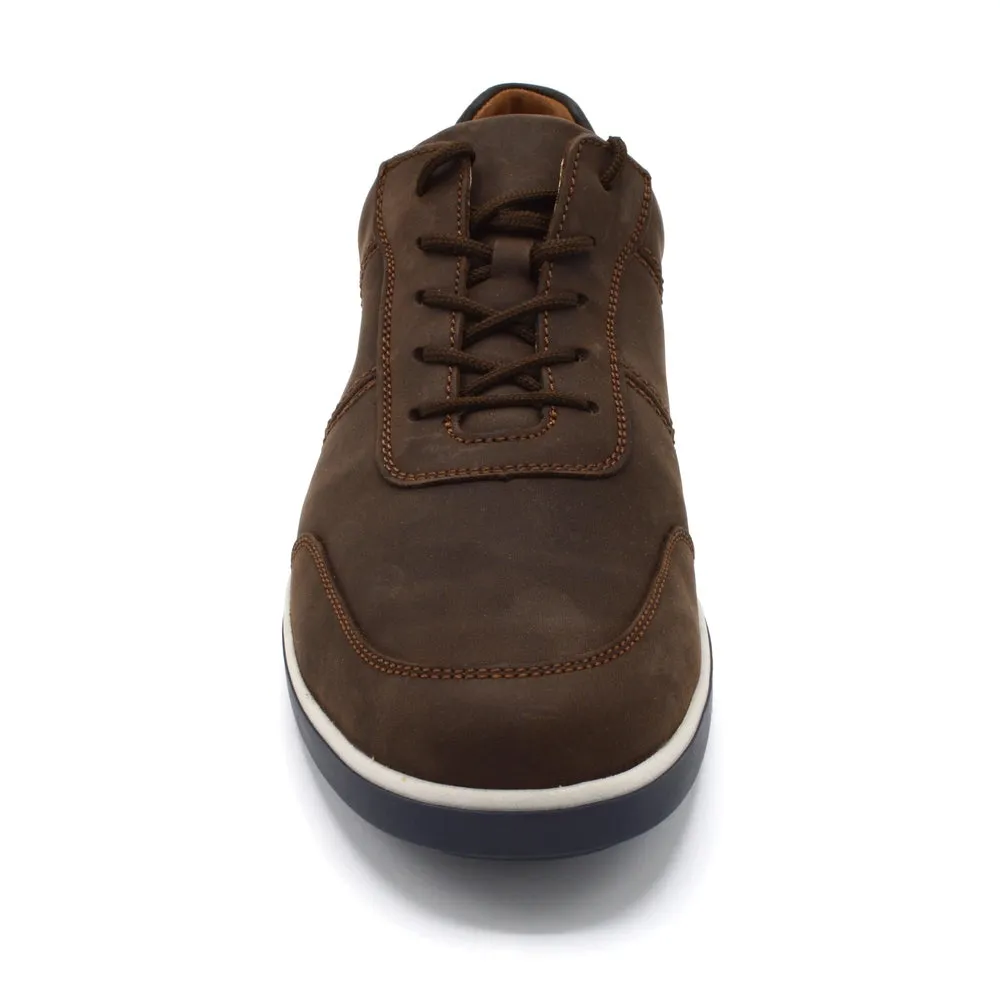 Waldlaufer Klemens - Mens Extra Wide Casual Sporty Shoe/Trainer - 4E Fitting - Brown