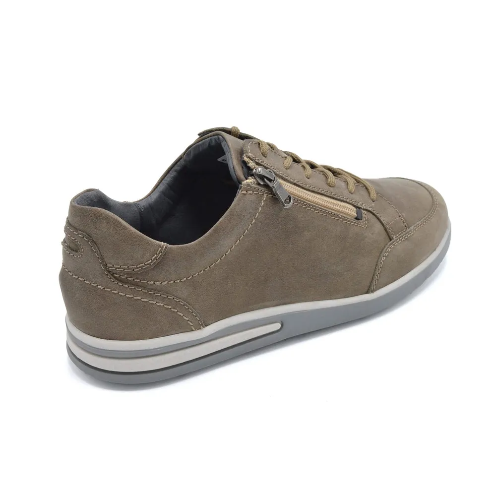 Waldlaufer Klemens - Mens Extra Wide Sporty Shoe - 4E Fitting - Sand