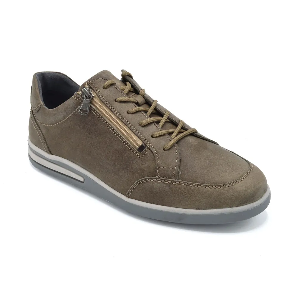 Waldlaufer Klemens - Mens Extra Wide Sporty Shoe - 4E Fitting - Sand