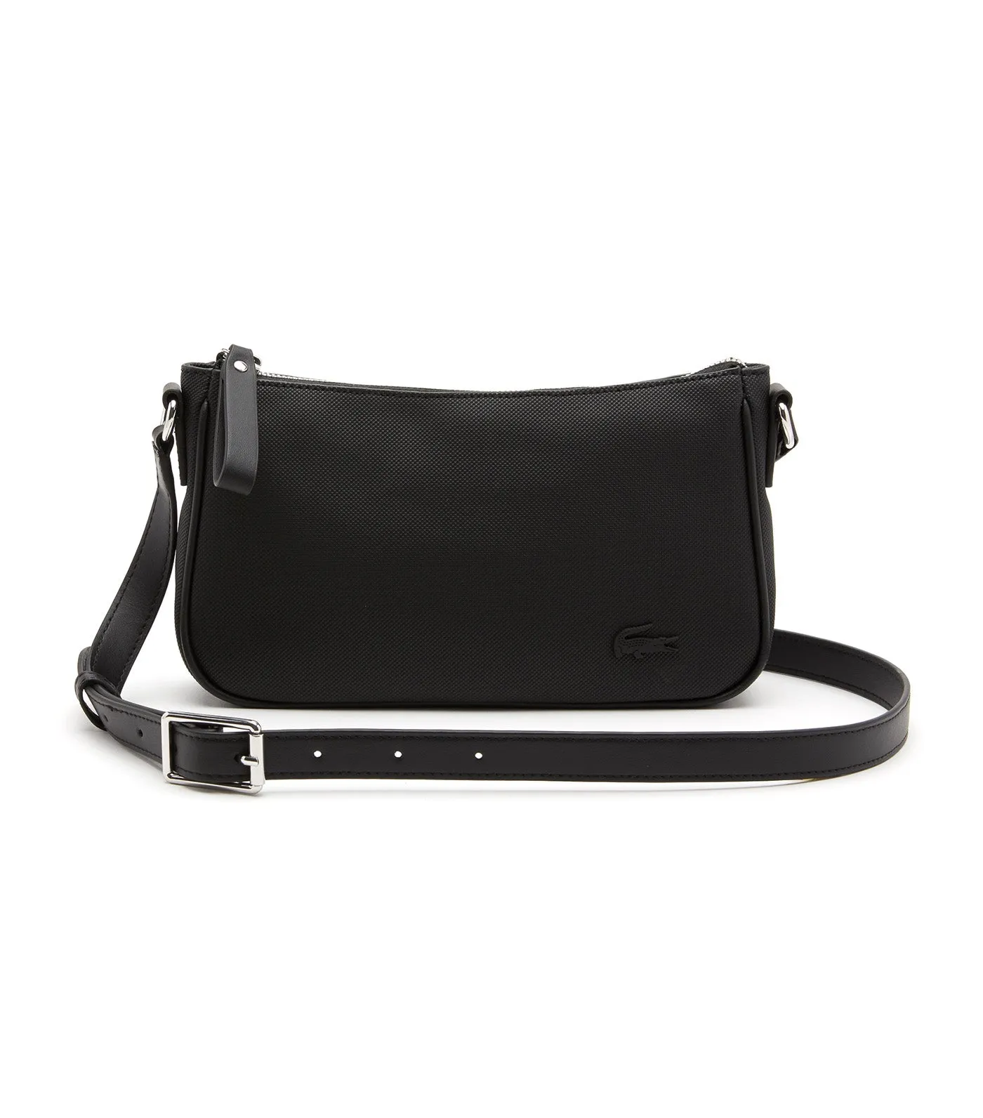 Women's Daily Lifestyle Baguette Bag Adjustable Strap Noir