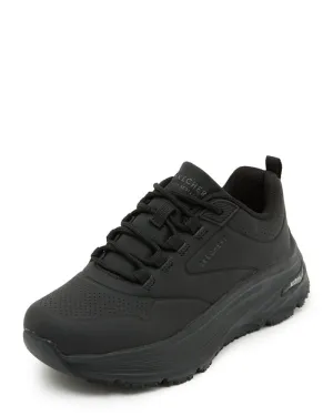 Womens Work Max Cushioning Arch Fit SR - Black